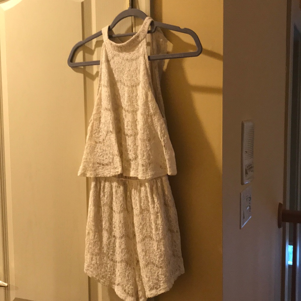 Lace romper